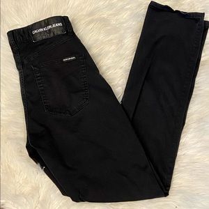 Women's Calvin Klein black jeans